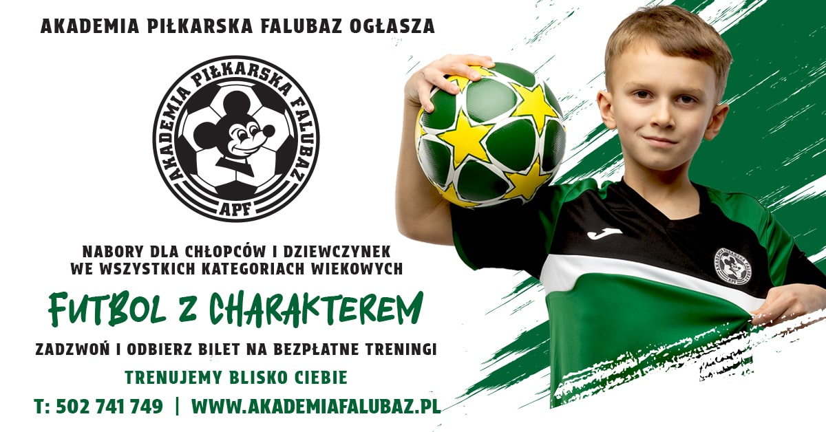 Akademia Piłkarska Falubaz nabory 